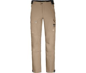 BERGSON Переработанные походные брюки, эластичные, 7 карманов, бежевые