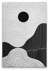 Картина на холсте A.S. Création Black Sun цвет schwarzgrauweiss