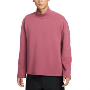 Nike Футболка мужская, розовая, воротник стойка, умеренная