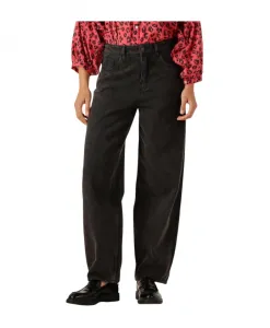 Черные широкие брюки для женщин By-Bar, черный