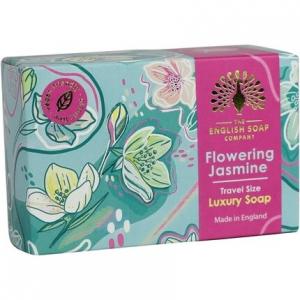 The English Soap Company Роскошное мыло «Цветущий жасмин» 100 г — дорожный размер