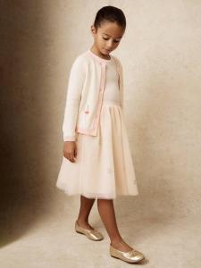 Кардиган Nancy Nutcracker из шерстяной смеси Reiss, Ivory