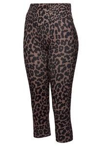 Узкие тренировочные брюки LASCANA ACTIVE, цвет Brown/Black