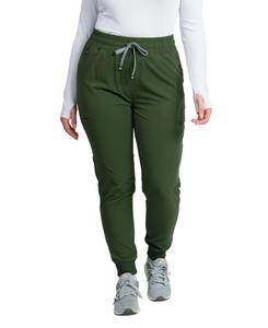 Женские спортивные брюки Madison Mid-rise Slim Jogger Scrub Pant Medgear, Army green