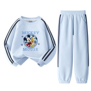 Disney Повседневная спортивная одежда Diyuanpan Pompompurin Blue для детей 3-7 лет