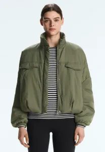 Водоотталкивающая куртка для отдыха с воздушным шаром Oysho, Mottled Dark Green