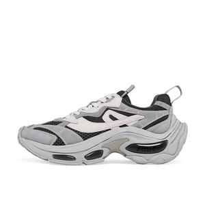 Низкие массивные кроссовки для женщин ASH, серый