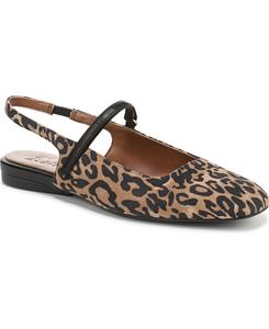 Женские балетки Connie Slingback Mary Jane Naturalizer, Leopard Print Suede