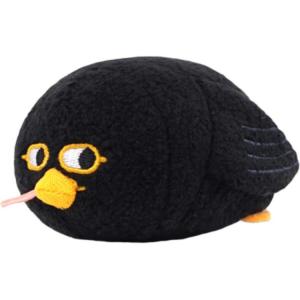 BAMBOO MATES Мягкая и милая плюшевая кукла China Native Animal Blackbird And Thrush высотой 5,5 см