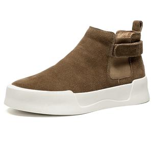 LEAVELAND Коричневые мужские челси высотой 8 см, цвет Brown