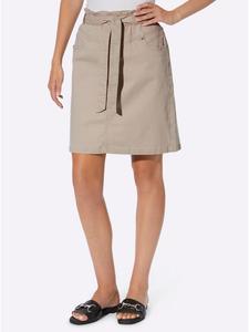 Юбка до колена Heine, бежевый