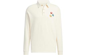 Футболка-поло Sesame Street X унисекс белая Adidas Neo, белый