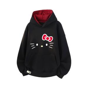 Hello Kitty Hello Kitty SS25 свитшот Unisex Sanrio, черный