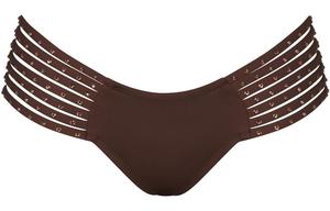 Бикини женские темно-коричневые Skims