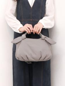 Cachecache / Ribbon Nylon 2-Way Mini Tote Bag