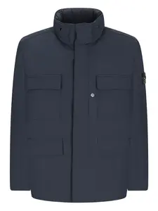 Полевая куртка с компасом Stone Island, синий