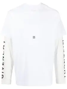 Многослойная футболка с логотипом Givenchy