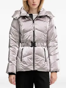 Стеганая куртка с металлическим эффектом Desigual, серый