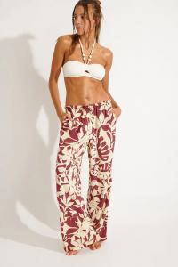 Пляжные брюки саронг Sarong Banana Moon, бордовый