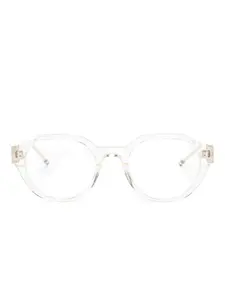 Оправы круглой формы Thom Browne, белый