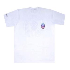 Футболка Chrome Hearts Gradient Dagger Motif Pocket Tee, White
