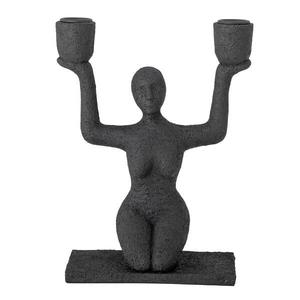 Подсвечник Bloomingville Lucie mit 2 Becher, черный