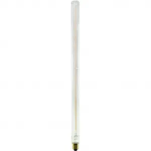 Светодиодная лампа LED Long Tube 500 прозрачная ребристая E27 1 шт. Экстратеплый белый LED Long Tube 500 прозрачная ребристая, E27, 5 Вт, CRI 90, диммируемая Segula, Klar, geriffelt