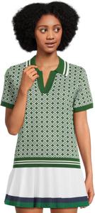 Женский топ Giana Beach Riot, Racquet Club Green