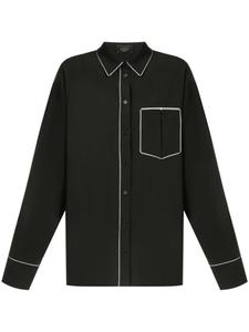 Рубашка AMG с контрастной отделкой A.M.G., черный