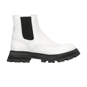 Ботинки Alexander McQueen Wmns Wander Chelsea Boot 'White Black', белый