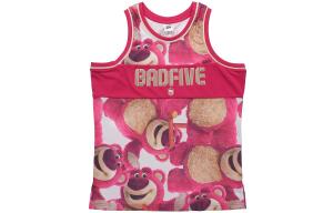 Баскетбольная майка Disney X Badfive мужская розовая Lining, розовый