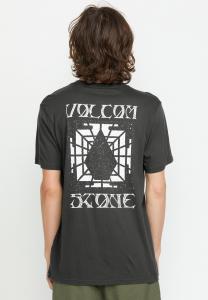 Футболка с принтом WITHIN Volcom, серый