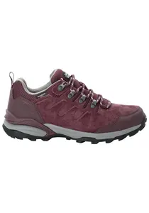 Кроссовки Jack Wolfskin "REFUGIO TEXAPORE LOW W", бордовый
