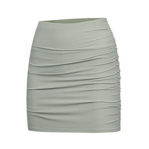 Lululemon Юбка для йоги женская Mist Green/FOGN умеренно короткая