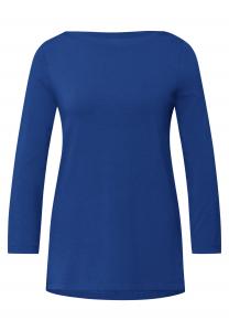 STREET ONE Лонгслив в темно-синем цвете
