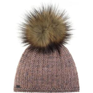 Шапочка-Помпон "Aurelie lux" Eisbär, цвет rosa-h.braun