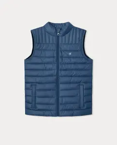 Детский утепленный жилет Hackett, индиго