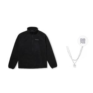 Columbia Куртка унисекс черная с ожерельем, Black+Comes with Necklace