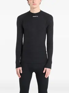 Лонгслив с круглым вырезом CRAFT, черный