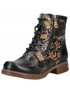 Ботильоны на шнуровке Laura Vita, Black