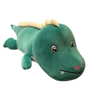 Креативная милая терапевтическая плюшевая кукла динозавр высота 80cm/100cm/120cm/150cm/180cm Bitter purchase, темно-зеленый