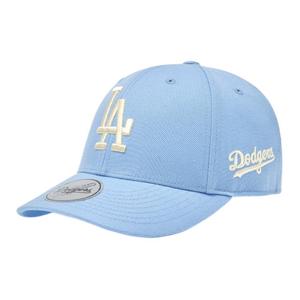 MLB Бейсболка Los Angeles Dodgers, полиэстер, унисекс, светло-голубая