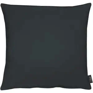 Декоративная подушка 4362 Rips Uni водо- и грязеотталкивающая Apelt, Schwarz + unifarben