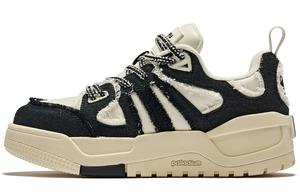 Кроссовки palladium Skateboarding Shoes Women's Low-top Black/White, черный/белый