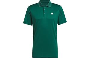 Рубашка поло мужская зеленая Adidas, зеленый