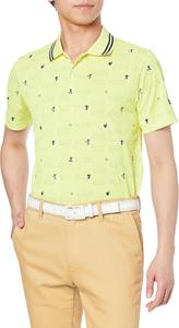 Мужская поло-рубашка Callaway C23134144 с коротким рукавом, коллаборация с мультфильмом «История игрушек» (полностью гладкая, антибактериальная, впитывает пот, быстросохнущая), для гольфа, желтый