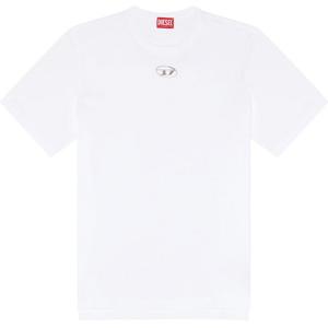Футболка с круглым вырезом T Adjust Od DIESEL, белый