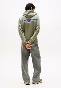 Толстовка Tommy Jeans BLUR SCRPT BCK EXT, Utility Sage/Green