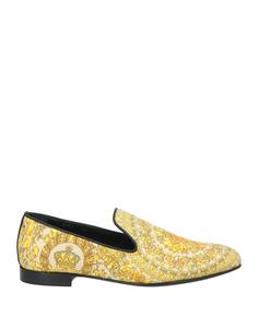 Лоферы Versace, бежевый