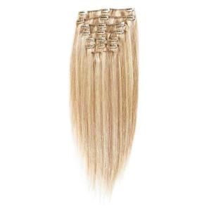 Накладные волосы fashiongirl clip-in extensions #60 platinblond - 65 cm Fashiongirl, #27/613 hellblond mix - 40 cm, количество 1 шт.